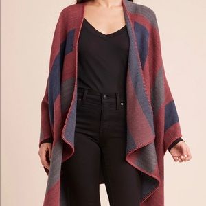 BB Dakota | Cozy Flannel Blanket Poncho One Size